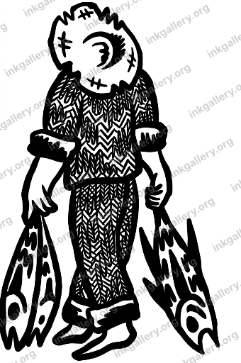 Blackwork style tattoo design of Blackwork tattoo style: solid black ink only, high-contrast graphic silhouettes, bold negative space, dense pattern fills, no color, no gradients, strong shapes that read from a distance. Based on the attached reference photo., black-ink stencil on white background