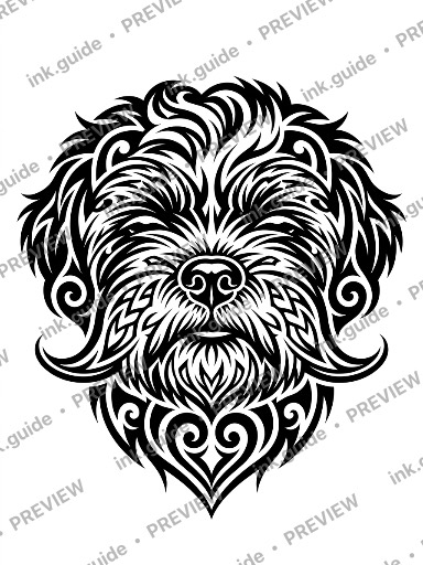 Tribal tattoo tattoo — Tribal style tattoo based on the attached reference photo.